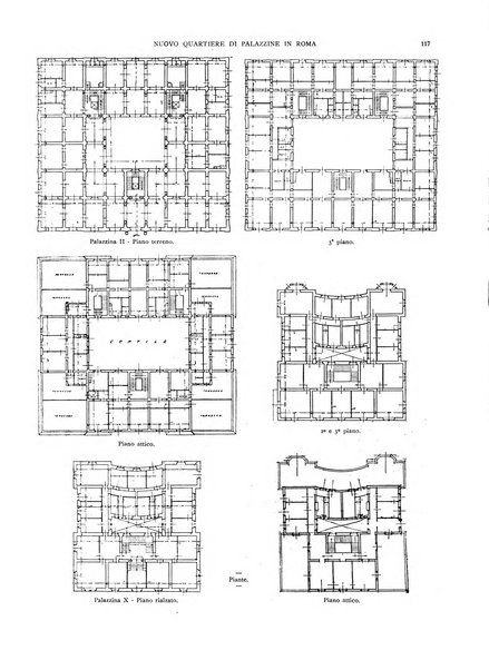 L'architettura italiana periodico mensile di costruzione e di architettura pratica