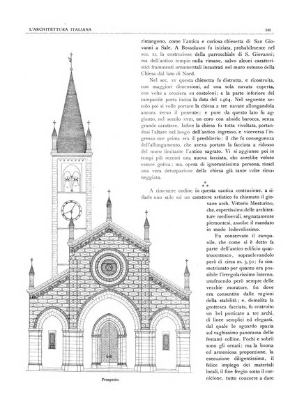 L'architettura italiana periodico mensile di costruzione e di architettura pratica