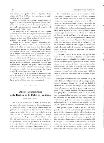 L'architettura italiana periodico mensile di costruzione e di architettura pratica