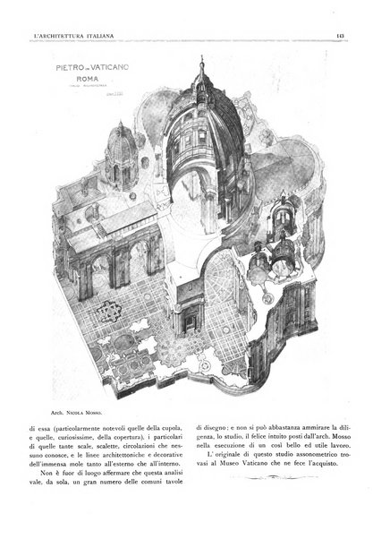 L'architettura italiana periodico mensile di costruzione e di architettura pratica