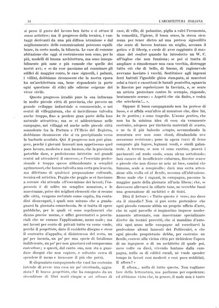 L'architettura italiana periodico mensile di costruzione e di architettura pratica