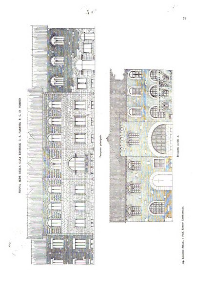 L'architettura italiana periodico mensile di costruzione e di architettura pratica