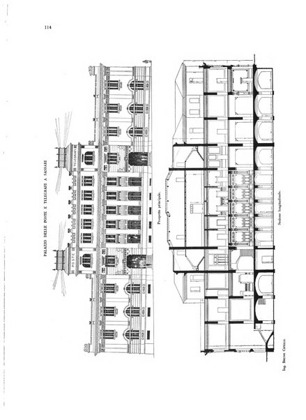 L'architettura italiana periodico mensile di costruzione e di architettura pratica