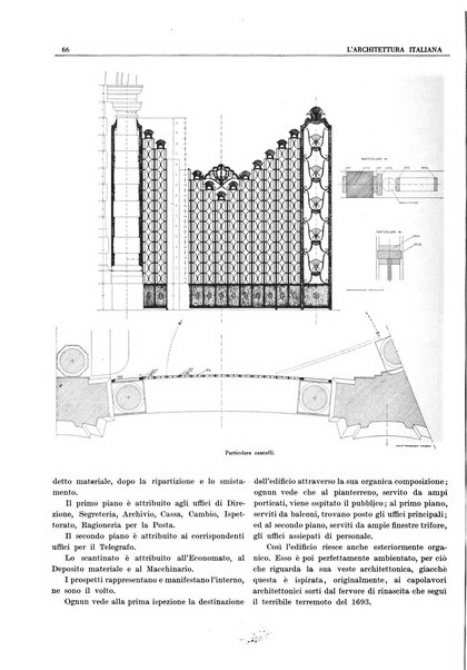 L'architettura italiana periodico mensile di costruzione e di architettura pratica