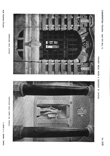 L'architettura italiana periodico mensile di costruzione e di architettura pratica