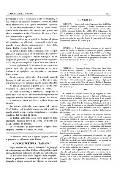 L'architettura italiana periodico mensile di costruzione e di architettura pratica