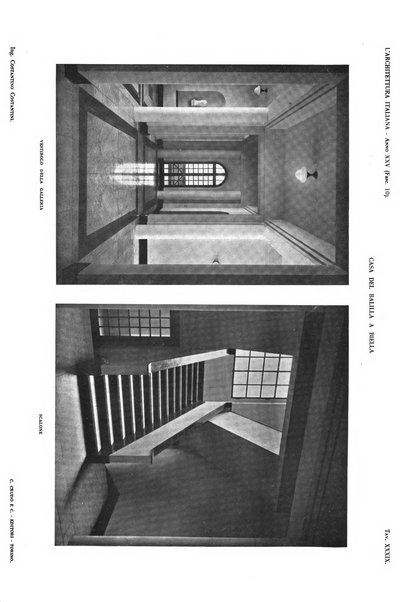 L'architettura italiana periodico mensile di costruzione e di architettura pratica