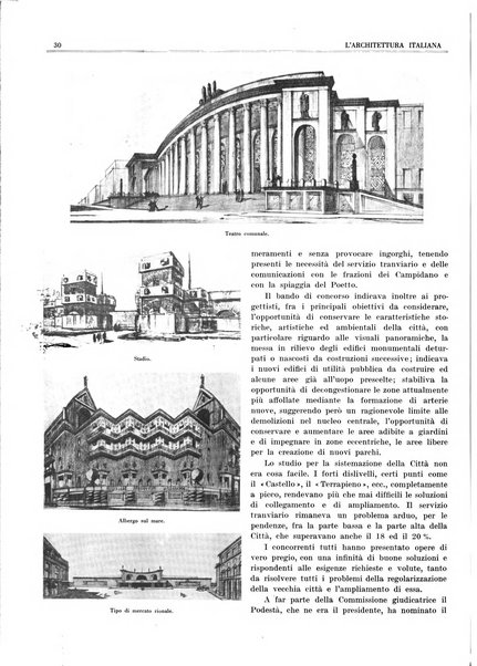 L'architettura italiana periodico mensile di costruzione e di architettura pratica