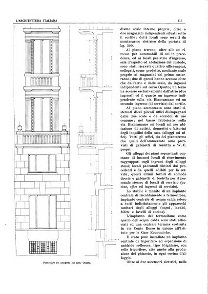 L'architettura italiana periodico mensile di costruzione e di architettura pratica