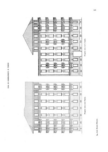 L'architettura italiana periodico mensile di costruzione e di architettura pratica