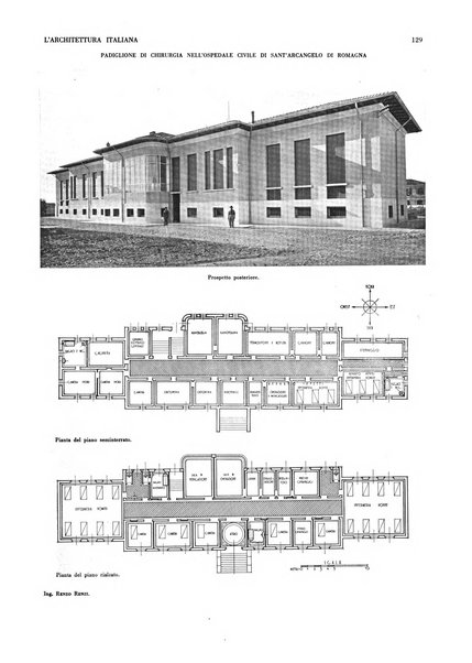 L'architettura italiana periodico mensile di costruzione e di architettura pratica