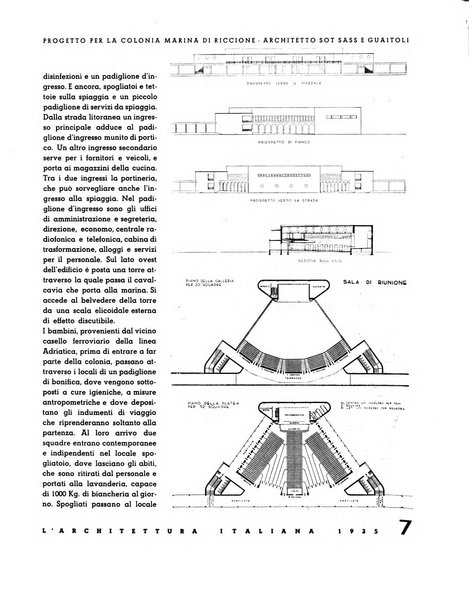 L'architettura italiana periodico mensile di costruzione e di architettura pratica