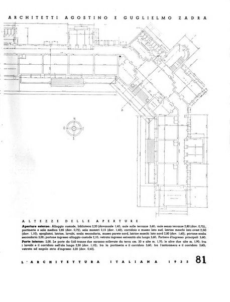 L'architettura italiana periodico mensile di costruzione e di architettura pratica