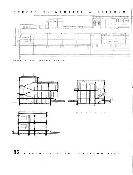 L'architettura italiana periodico mensile di costruzione e di architettura pratica