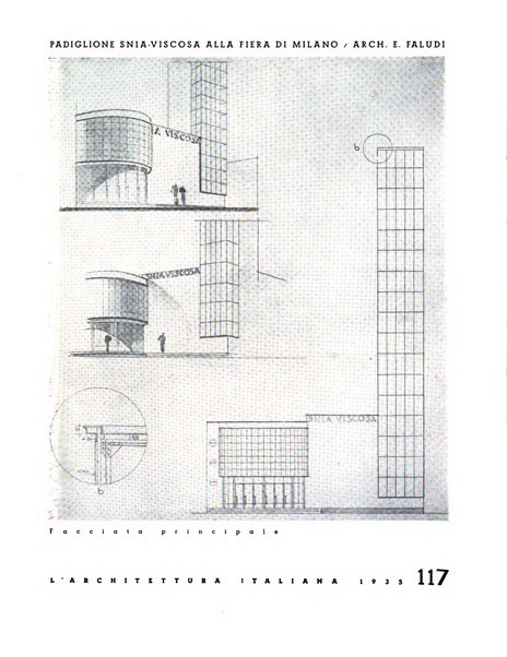 L'architettura italiana periodico mensile di costruzione e di architettura pratica