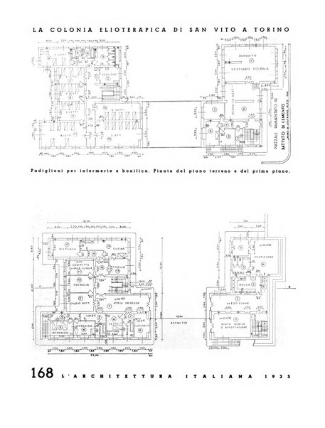 L'architettura italiana periodico mensile di costruzione e di architettura pratica