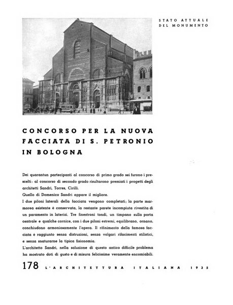 L'architettura italiana periodico mensile di costruzione e di architettura pratica