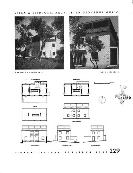 L'architettura italiana periodico mensile di costruzione e di architettura pratica