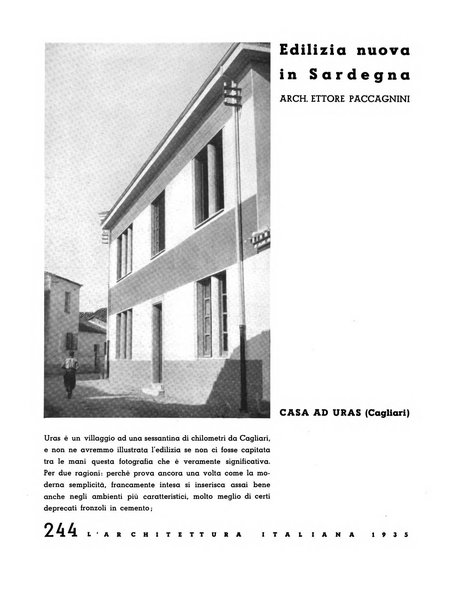 L'architettura italiana periodico mensile di costruzione e di architettura pratica