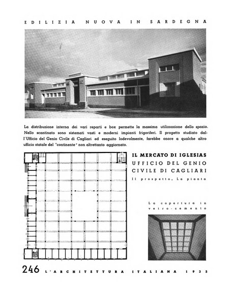 L'architettura italiana periodico mensile di costruzione e di architettura pratica