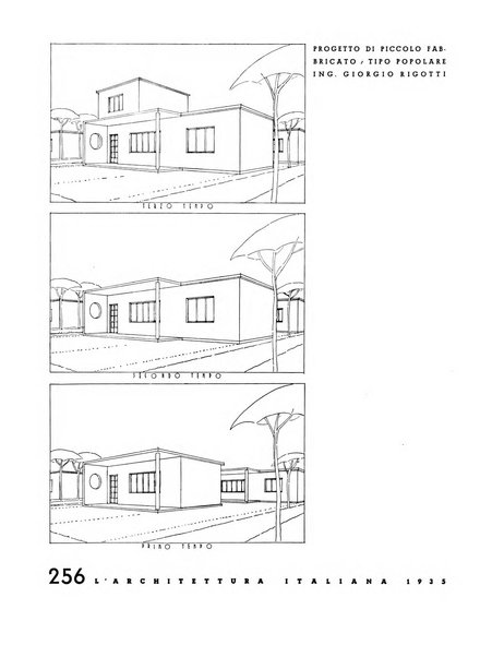 L'architettura italiana periodico mensile di costruzione e di architettura pratica