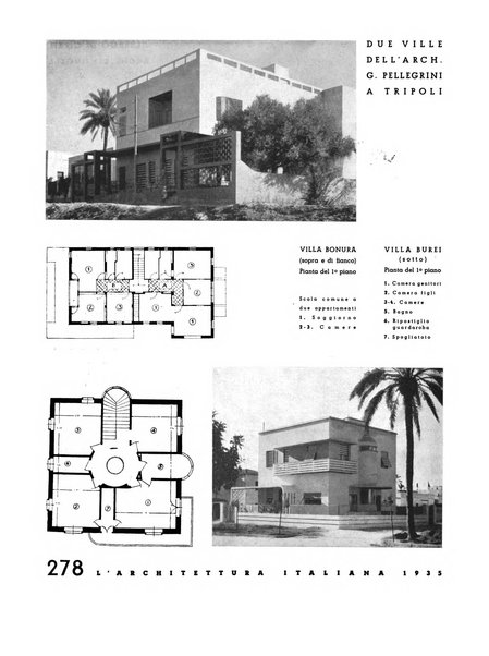 L'architettura italiana periodico mensile di costruzione e di architettura pratica