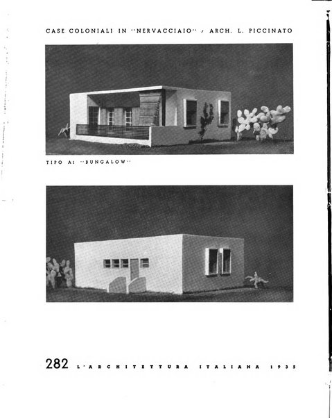 L'architettura italiana periodico mensile di costruzione e di architettura pratica