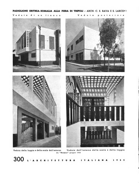 L'architettura italiana periodico mensile di costruzione e di architettura pratica