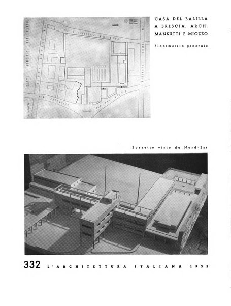 L'architettura italiana periodico mensile di costruzione e di architettura pratica