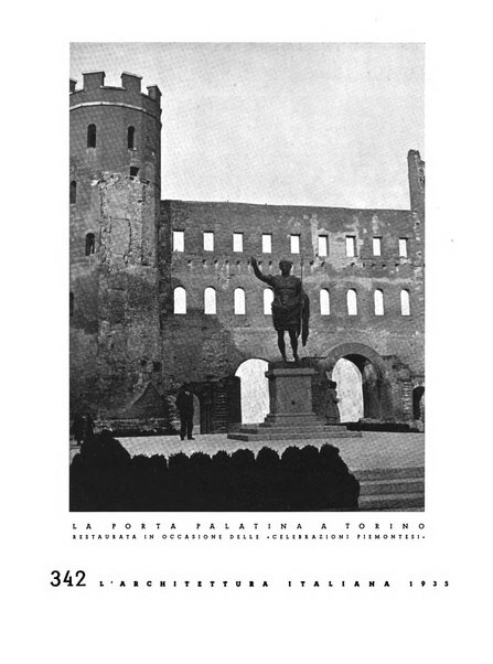 L'architettura italiana periodico mensile di costruzione e di architettura pratica