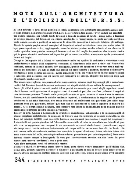 L'architettura italiana periodico mensile di costruzione e di architettura pratica