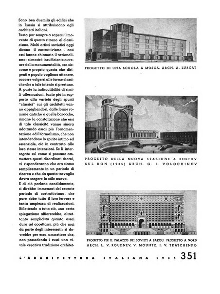 L'architettura italiana periodico mensile di costruzione e di architettura pratica