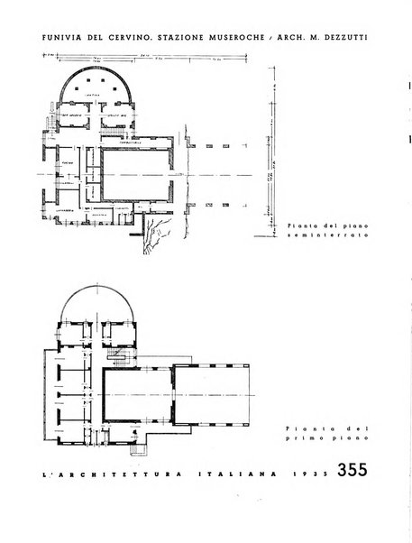 L'architettura italiana periodico mensile di costruzione e di architettura pratica