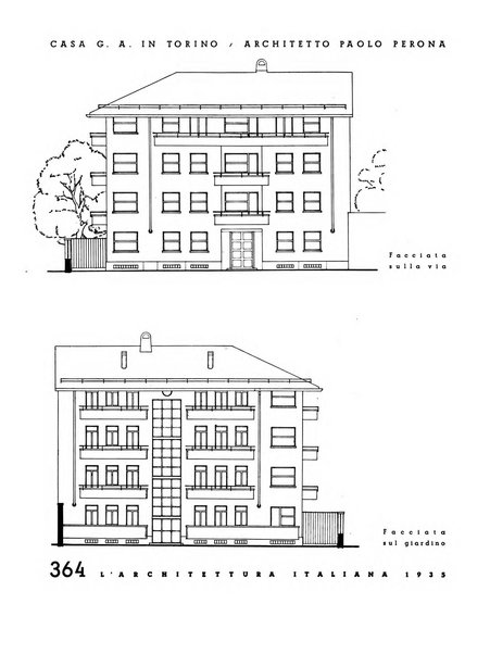 L'architettura italiana periodico mensile di costruzione e di architettura pratica