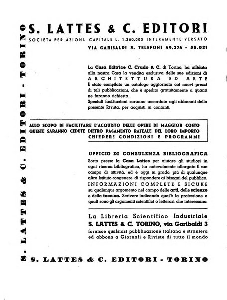 L'architettura italiana periodico mensile di costruzione e di architettura pratica