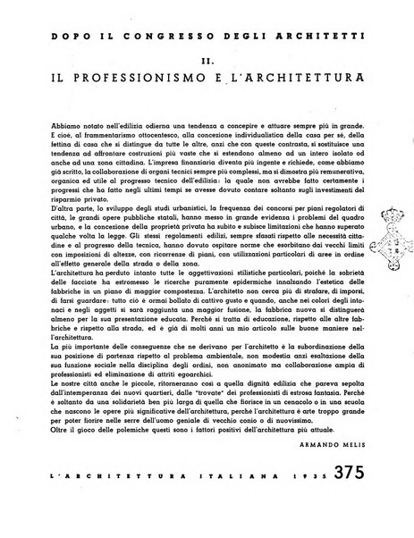 L'architettura italiana periodico mensile di costruzione e di architettura pratica