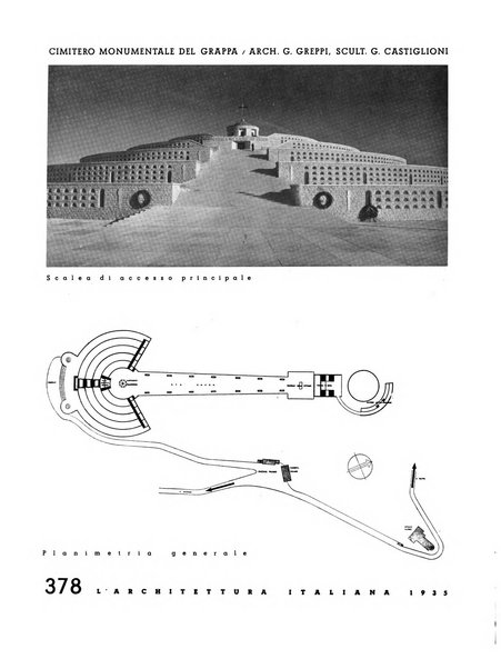 L'architettura italiana periodico mensile di costruzione e di architettura pratica