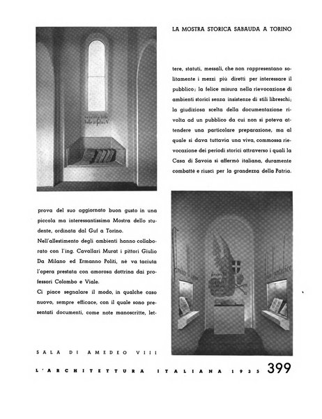 L'architettura italiana periodico mensile di costruzione e di architettura pratica