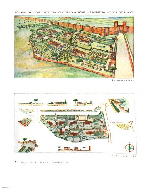 L'architettura italiana periodico mensile di costruzione e di architettura pratica