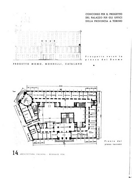 L'architettura italiana periodico mensile di costruzione e di architettura pratica