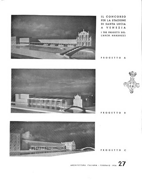 L'architettura italiana periodico mensile di costruzione e di architettura pratica