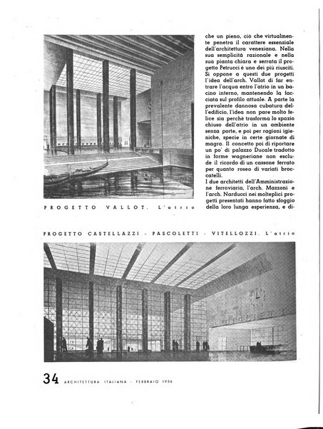 L'architettura italiana periodico mensile di costruzione e di architettura pratica