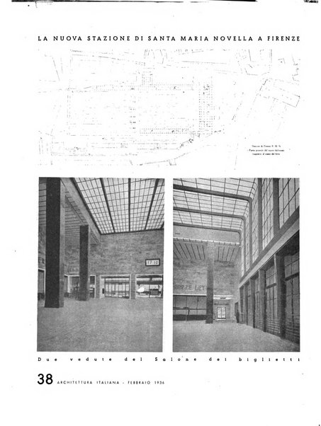 L'architettura italiana periodico mensile di costruzione e di architettura pratica