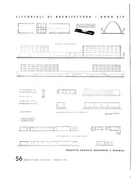 L'architettura italiana periodico mensile di costruzione e di architettura pratica