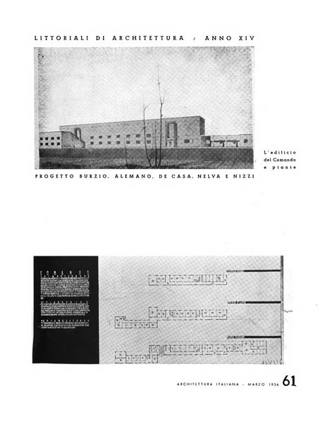 L'architettura italiana periodico mensile di costruzione e di architettura pratica