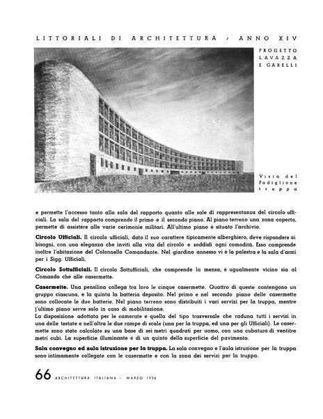 L'architettura italiana periodico mensile di costruzione e di architettura pratica