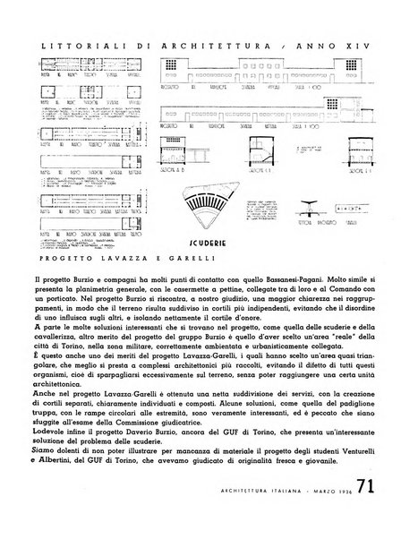 L'architettura italiana periodico mensile di costruzione e di architettura pratica