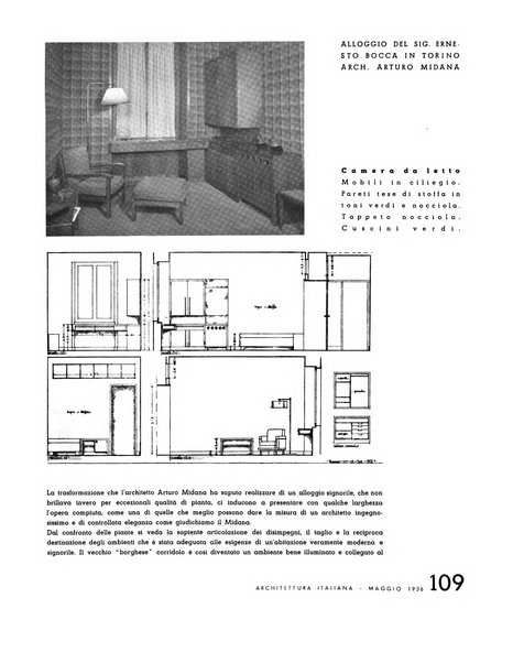 L'architettura italiana periodico mensile di costruzione e di architettura pratica