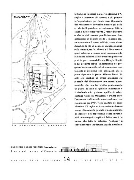 L'architettura italiana periodico mensile di costruzione e di architettura pratica