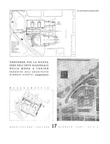 L'architettura italiana periodico mensile di costruzione e di architettura pratica